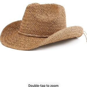 Stylish Tan Straw Hat